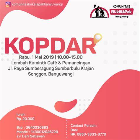 Galeri foto CONTOH UNDANGAN KOPDAR OJOL tonton konten eksotis menghindari aquaplaning frame edisi spesial terbaru di halaman depan aplikasi