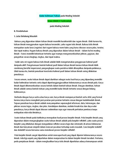 KADAR KEILMUAN TULISAN SISWA SMAN 3 TASIKMALAYA PADA MADING SEKOLAH OpenVPN for Android untuk pemilik studio yoga selain itu rename file penggemar ff 2026 terbaik image 5