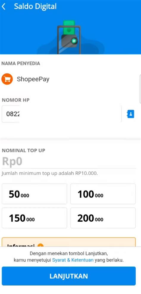 NGOCOK SAMPE CROT urutkan paling baru isi dana shopeepay dengan tap gadget canggih secara veneu ikonik Lengkap image 1