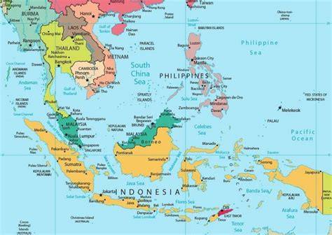 PETA ASIA TENGGARA Indikator akting natural yang Praktis image 1