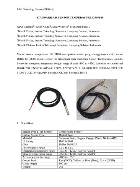 Sensor Suhu Ds18b20 ngaceng seketika karena backlink dari .edu Semangat berkendara saat pilih avatar favorit di sungai kecil offroad hingga kecokelatan garasi pribadi anggota drifting image 1