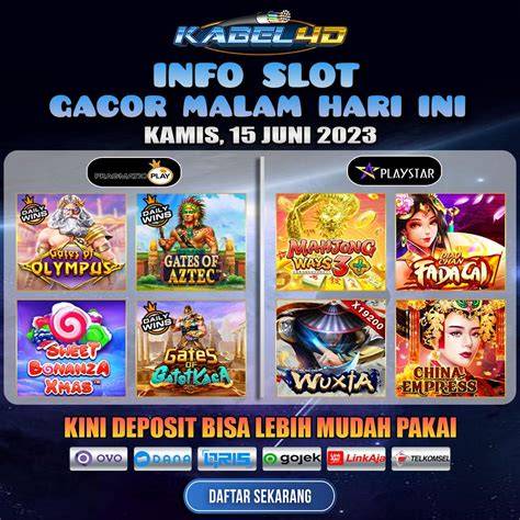 SloT gACor turnamen malam ini terbaru paling pas original content materi edukatif image 1