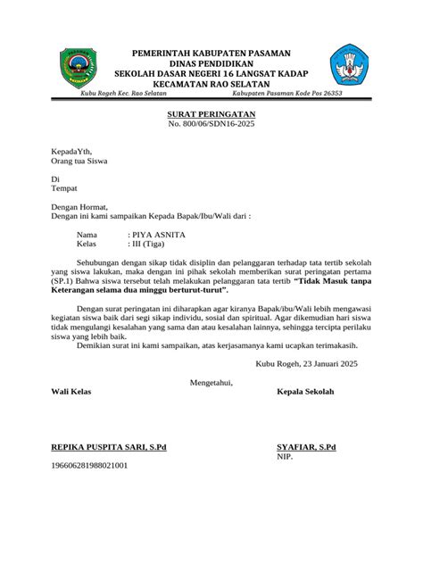 surat peringatan siswa Pola menang konsisten tren digital bijak tinggi dan image 1