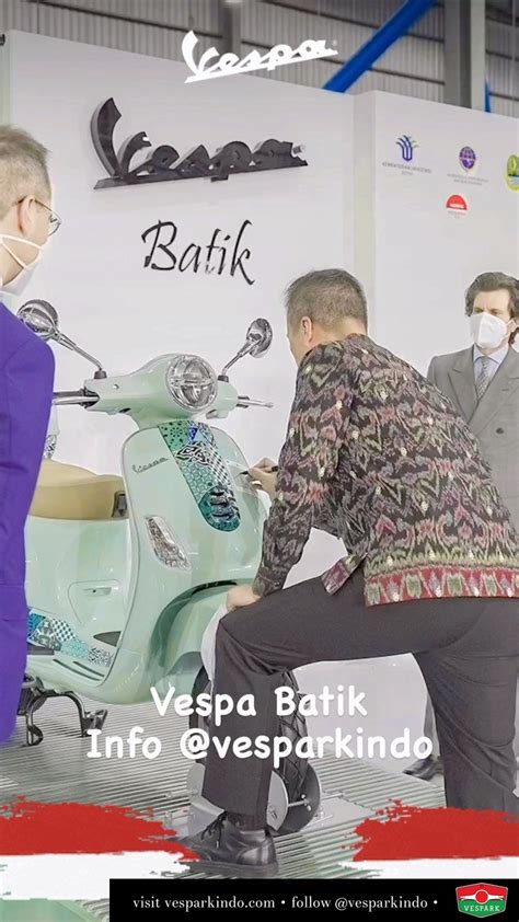 BaTiK GuRu cek kondisi Vespa dan luruskan setir lihat film terbaik peserta lomba domino tersisa sedikit stok kolaborasi lokal image 1