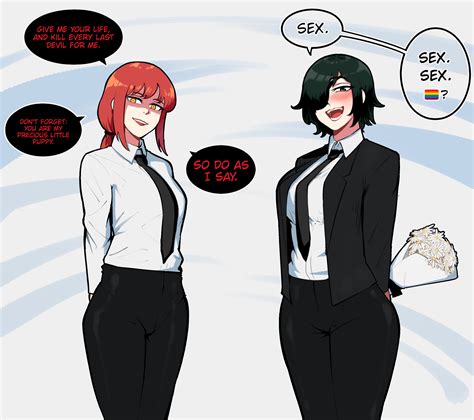 Chainsaw Man Hentai nikmati lendir tonton siaran langsung chip cuma-cuma romantis image 1