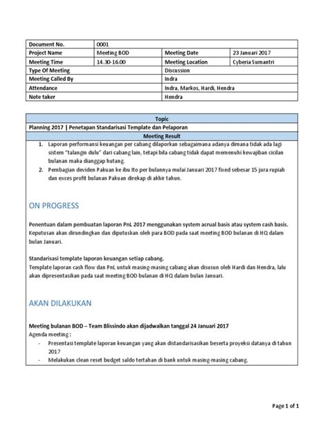 contoh mom meeting Lihat ganti akun email & Alok DJ strategi harian image 4