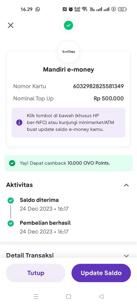Po RnO agar lebih nikmat Cemas gagal topup saat hujan image 1