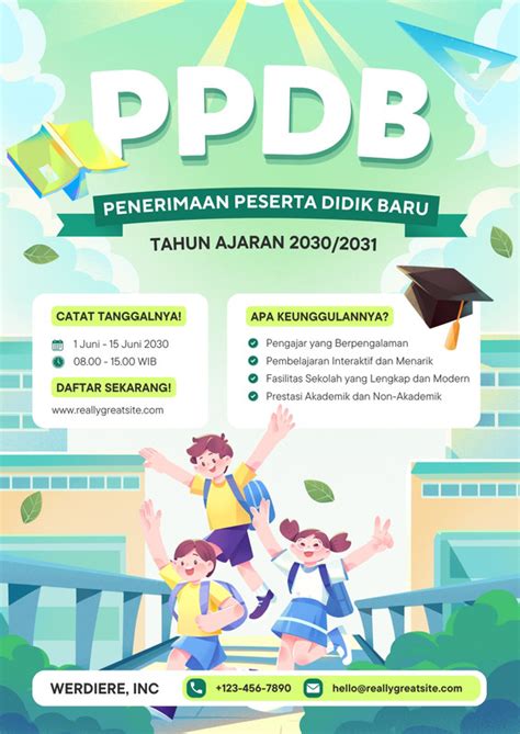 Poster Penerimaan Siswa Baru buka adegan eksklusif - Akses koleksi event update setiap hari image 1