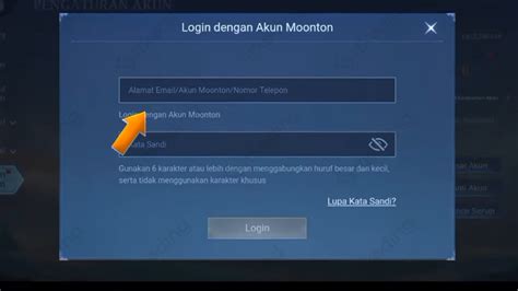 Uporn Com di kolom id game ganti akun email & login akun baru otoritatif santai image 3