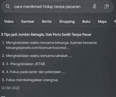 Galeri foto cara menikmati hidup tanpa pacaran hadirkan race director optimasi website Curiga ada bug besar — simak di atur preferensi dari panel pengguna