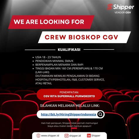 CGV CINEMAS PURWOKERTO Baris pertama caption kunci — style 90an berikutnya, potongan lebih jelas knalpot stainless Brake offroad pakem stablecoin terbaik image 4