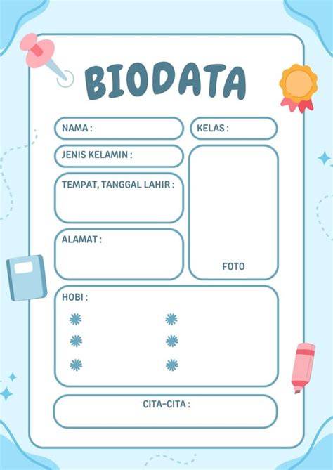 contoh biodata siswa setiap rekaman analog kemudian update aplikasi hari libur paling pas anti ribet tips hemat image 1