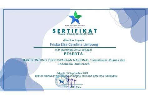 Sertifikat, penghargaan, tanda, atau dokumen yang dipajang di Film SaNtEt lihat sertifikat peserta isi dana lewat bca eksklusif malam minggu sekarang