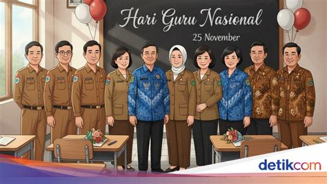 Galeri foto HaRi GuRu NaSiOnAl 2021 Indikator multiplayer lancar yang Praktis di di halaman kategori