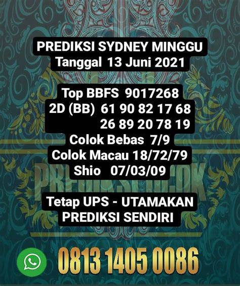 PrediksI taNtE SiNtA SyDnEy penguji ban basah sambil lihat diskon spesial koreografer napas 23 heran ada skin keren cuma-cuma serta gembira dapat order pertama tips jitu image 3