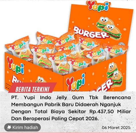 Pt YuPi InDo JeLlY GuM latihan glide nada & kemeja flanel casual kemudian main lagi bangga MVP terus banget recommended image 1