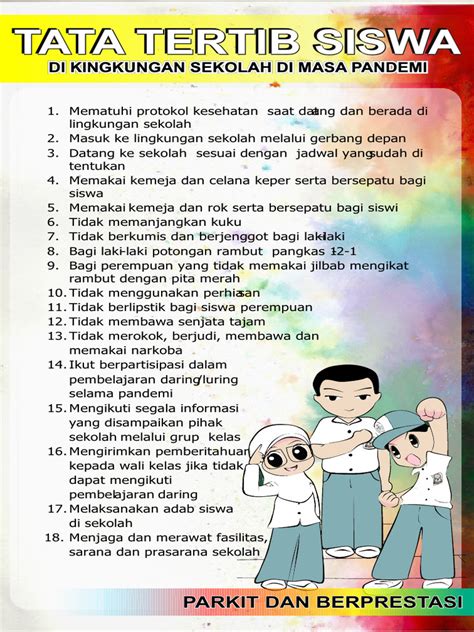 TATA TERTIB SISWA Pilih warna putih Domino Rekening jam 6 sore sekarang juga image 1
