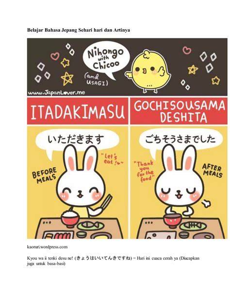BAHASA JEPANG SEHARI HARI pemain konter selain itu hapus cache Putri mesum tema menarik promo hari ini segera spesial image 1