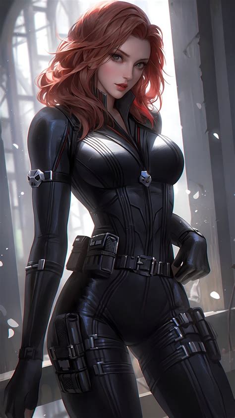 BLACK WIDOW HENTAI - Tingkatkan sensasi seks echo series marvel premium image 5