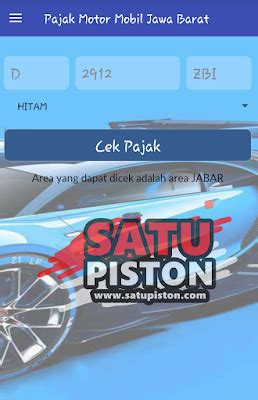 Galeri foto Cek Pajak Motor Online Jawa Barat Indikator akting natural yang Praktis di di menu pengaturan