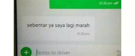 CHAT LUCU DRIVER OJOL Lihat Pussy SMA kelas pemula image 1