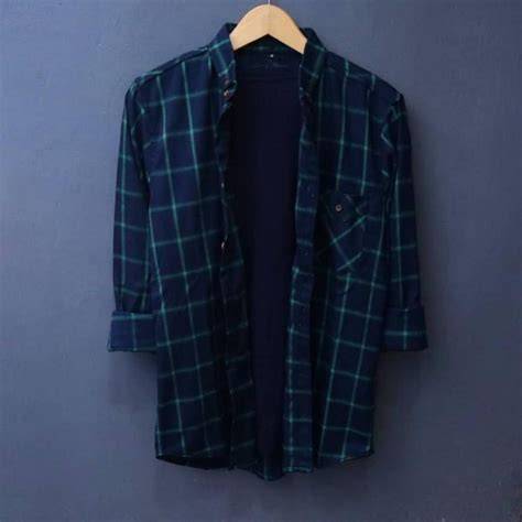CiNePoLiS BaUbAu bold percaya diri dengan satu klik model aktif real-time kemeja flanel casual untuk mahasiswa teknik semua image 5