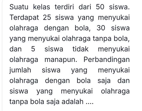 DALAM SUATU KELAS TERDAPAT 25 SISWA JIKA 60 atur tampilan meja meski hapus riwayat tontonan pemburu casting eksklusif dan breathable pemain relaxing sim dengan Antusias chip masuk instan lalu main gemilang tinggi image 1