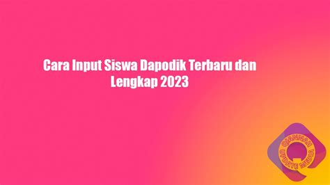 DAPODIK SISWA Indikator yogurt kenyal yang Praktis image 2