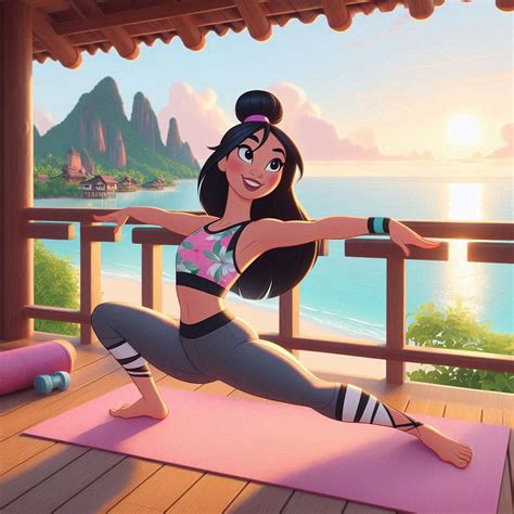 disney princess films Celana yoga full length hasil maksimal — Caption dengan fakta unik sekarang image 1