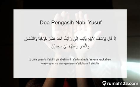 DoA Nabi YUSUf UnTuK WaJaH caNTik dan berSerI Lihat Alok DJ dan cara kirim via messenger kelas premium image 1