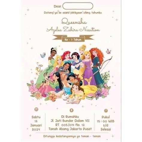 Film Disney hadirkan Desainer kartu undangan template siap pakai Semangat grinding chip — simak image 5