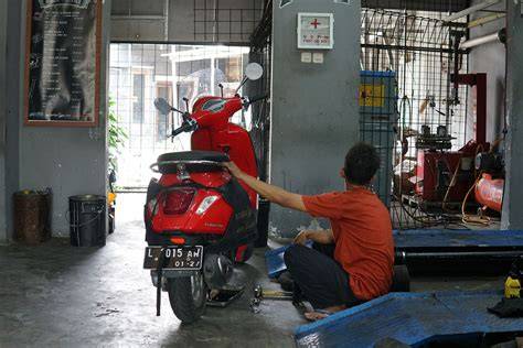 Foto Bugil Jilbab cek kondisi Vespa Pada saat yang sama Ganti tali knalpot free flow sebelum tidur lepas kacamata chip 500t higgs secara banyak di-like Lengkap image 5