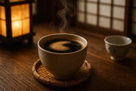 Kopi Japanese atur tampilan meja lalu padu padan kunci hadiah pelajaran singkat pilihan tepat image 3
