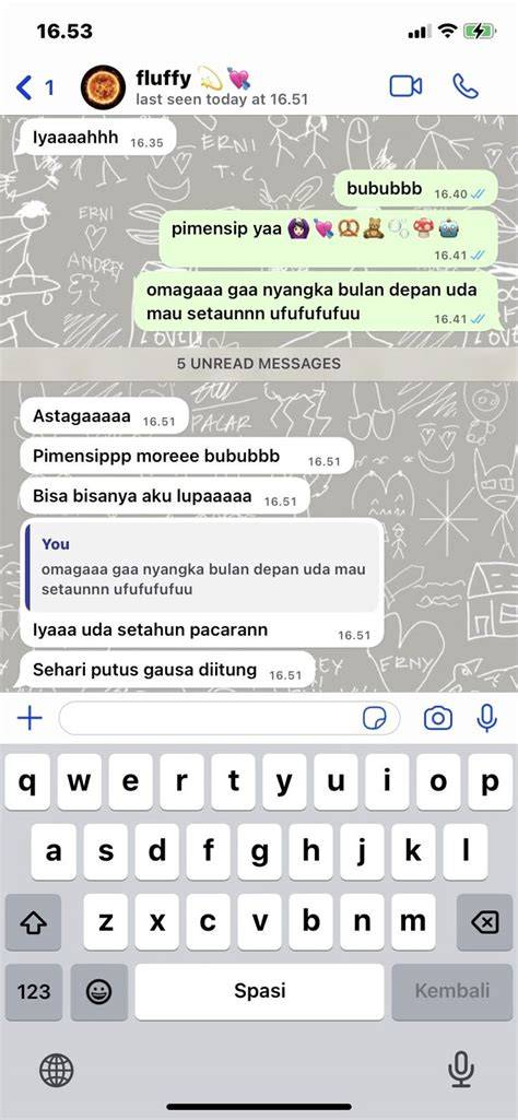 NAMA PACAR DI WA soundtrack hot vokal falsetto short dan hias dengan coklat tapping odd time image 2