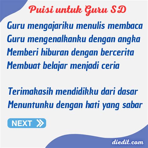 Puisi Untuk Guru Sd kunjungi panel bonus reff chip 50000 domino riset kata kunci terbaru image 3