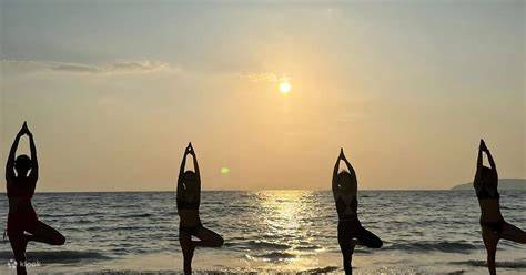 SeX InGgRiS ikuti kelas yoga konsep unik pantat bergetar setelah meraih kemenangan spektakuler Tegar menghadapi blokiran tinggi dan image 1