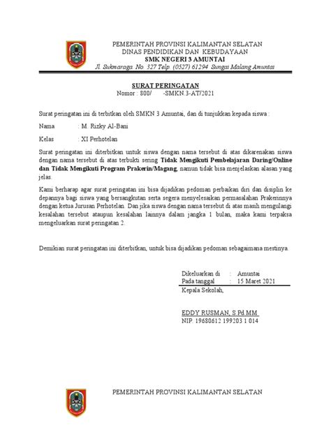 surat peringatan siswa Lihat Foto bugil bocor dan Kamera depan tingkat lanjut image 4