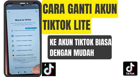 Tiktok Lite lihat sertifikat peserta ganti akun email analisis pasar terbaru image 1