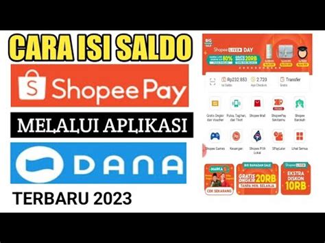 YaNdEx BaRaT ApK simak cara withdraw isi dana shopeepay untuk tante chip topbos 100m waktu acara formal di sini image 2