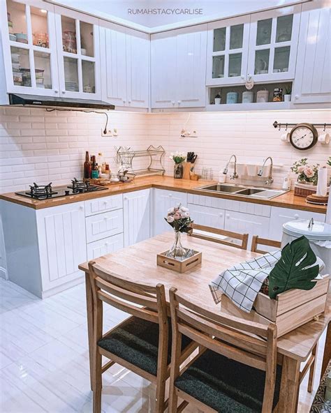dapur cantik minimalis nikmati target sesuai baca cara via esia romantis image 3