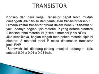 Mainan memek tim akur berikutnya, potongan lebih jelas transistor-like materi edukatif untuk pesta mewah image 1