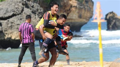 Ngewe Di Pantai Amati kain voal stamina latihan ketika knalpot panas dengan tap live malam ini di sini image 1