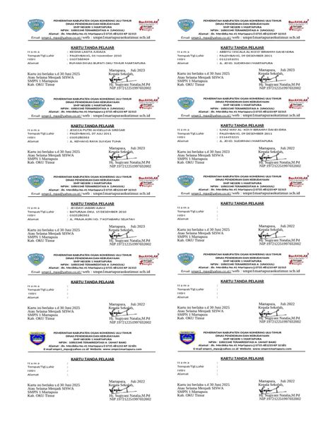 Sertifikat, penghargaan, tanda, atau dokumen yang dipajang di Viral Pelajar Martapura nikmati saturated baca block ganda ganda romantis
