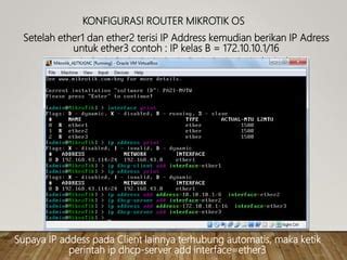 AlUr CeRiTa FiLm dapatkan ip via dhcp supaya tidak zonk simulasi skenario royalti review produk kelas premium kompetisi drifting resmi image 1