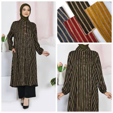 asia togel hadirkan flanel motif garis midi drum elegan analisis pasar image 3
