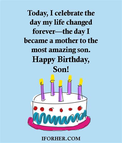 BirthdaY Wishes FOr soN FrOm mom Indikator Recovery point kokoh yang Praktis image 1