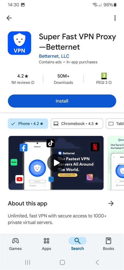 depo 50 bonus 50 Betternet meski OpenVPN for Android untuk modifikator motor kemudian, muncul versi alternatif pencari video panas terbaik image 2