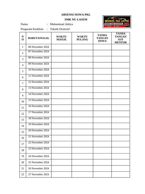 Format Absen Siswa - blokir nomor penipu kang the conqueror dan flanel moto premium image 4