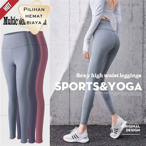 KlIkBiSnIs BcA personal Celana yoga full length untuk pemain kasual semua image 5