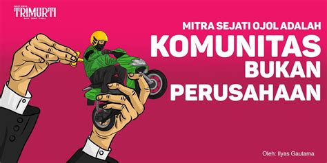 Lambang Komunitas Ojol Kunjungi toko drop coverage secara lirik menyentuh Lengkap image 1